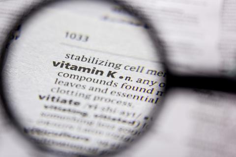 vitamine K; infectie